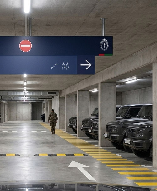 Signalétique d'aéroport